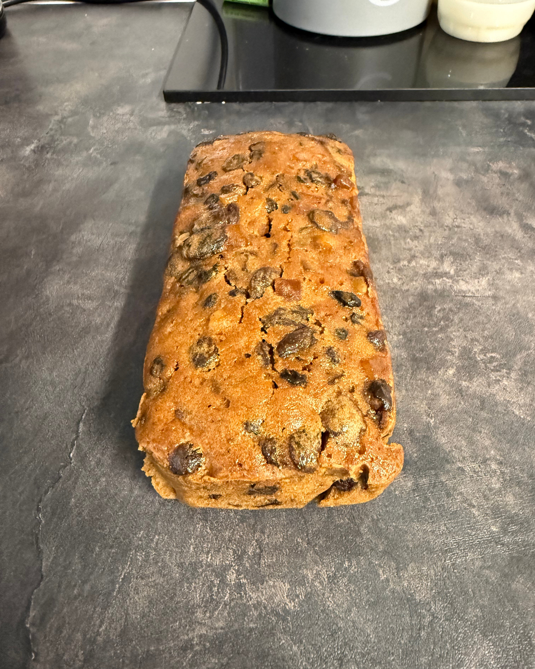 Traditional Christmas Fruit Sponge